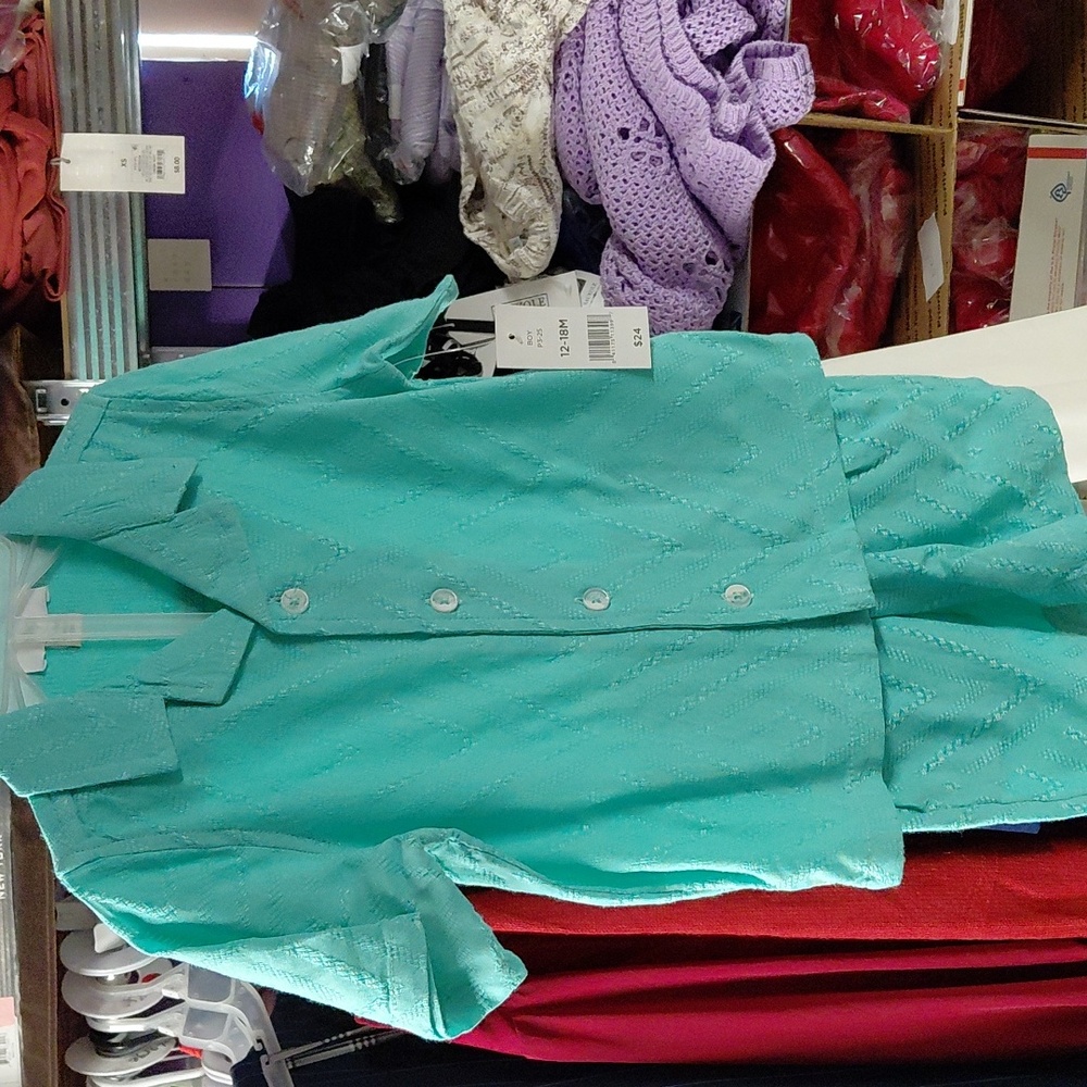 dip Kids Matching Set in Aqua